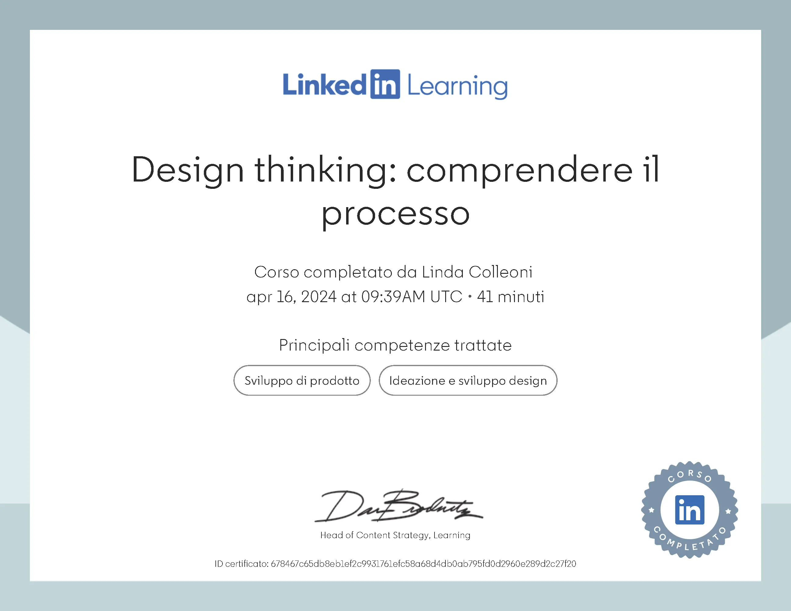 Design thinking processo