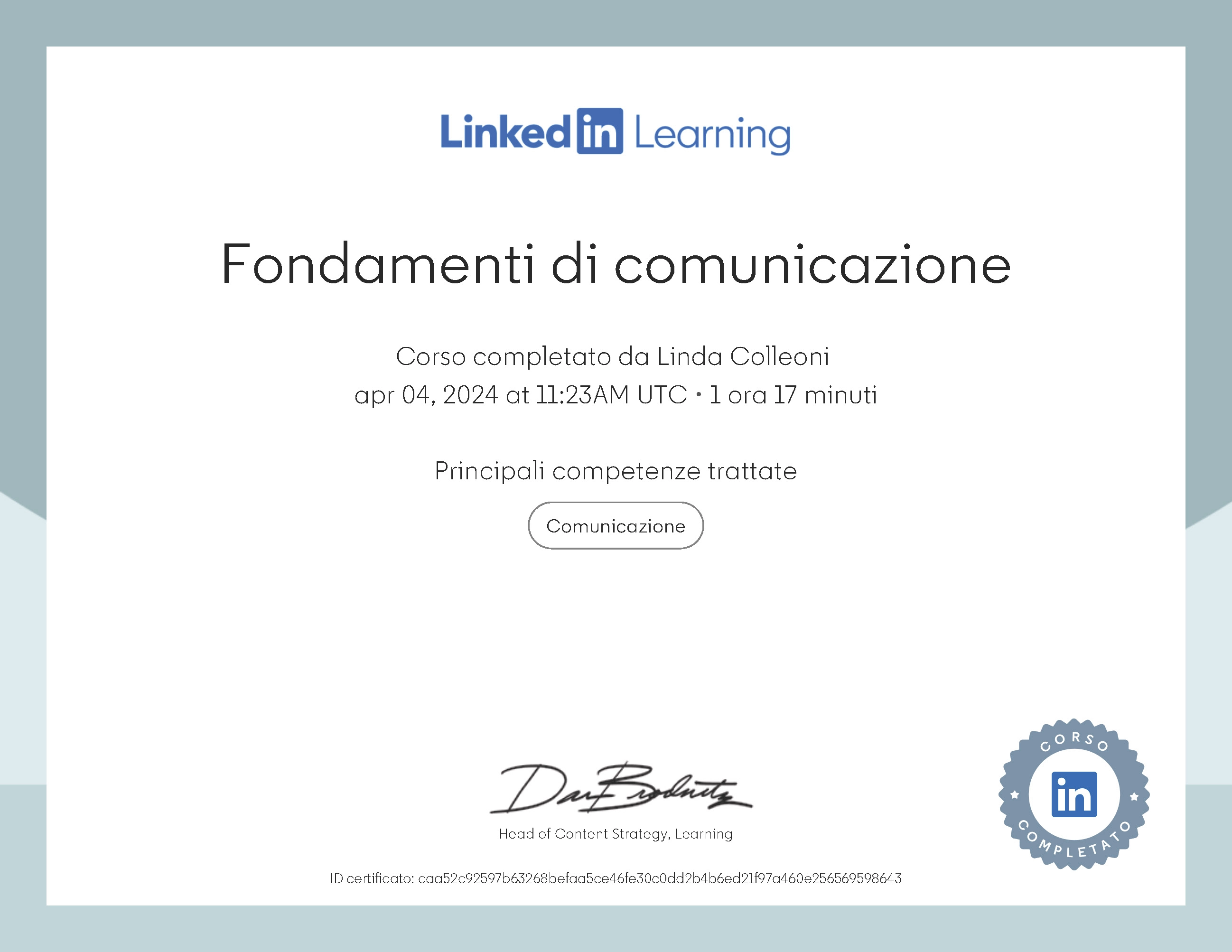 Comunicazione communication